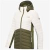 Picture of WOMENS LEEDRE HYBRID DOWN JACKET LIGHT VANILLA OLIVE